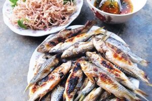 Grilled herring from Nghe An