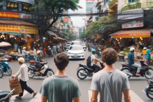 How to Cross the Street in Vietnam