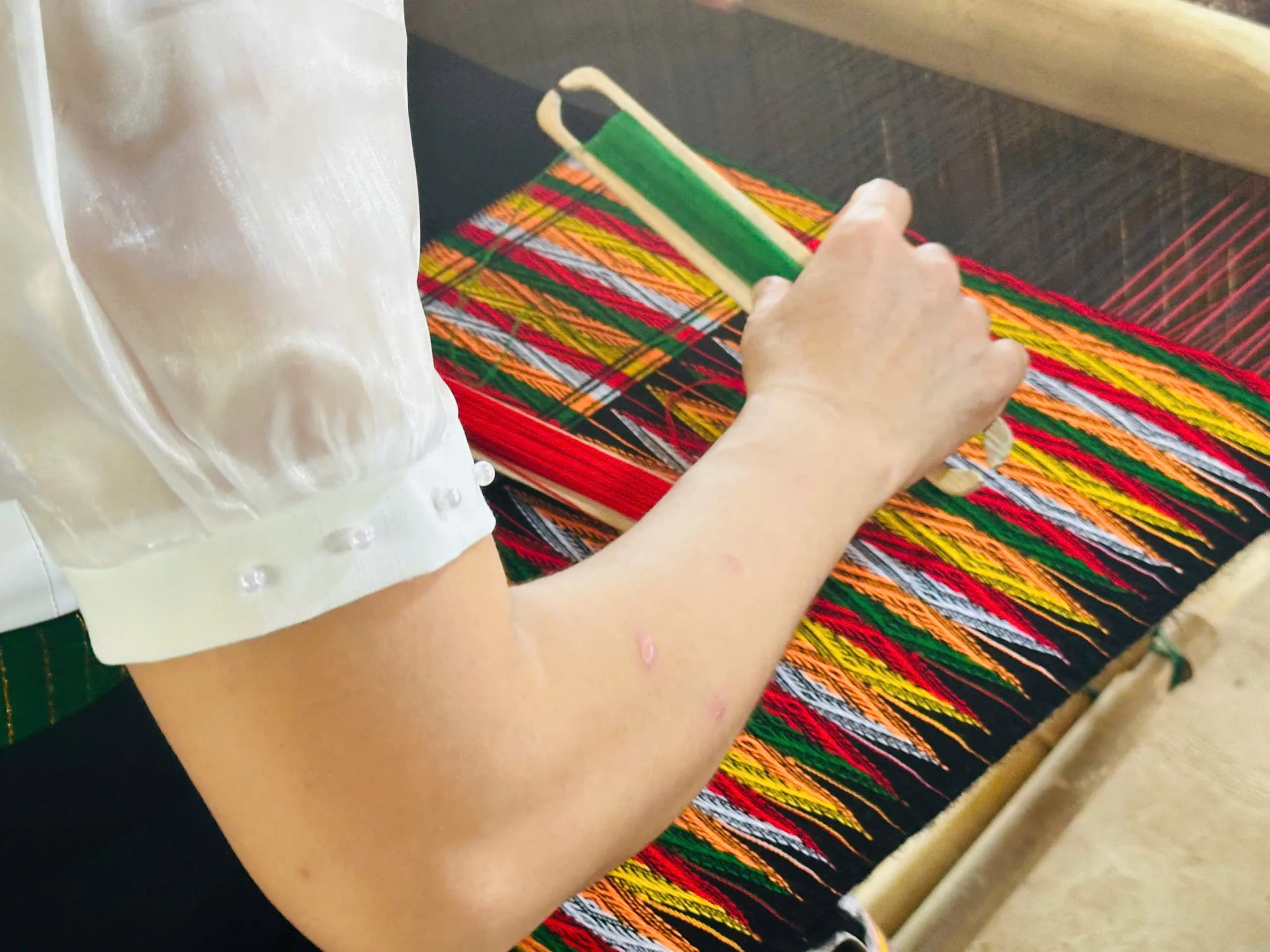 Thai brocade weaving in Nghe An, Vietnam